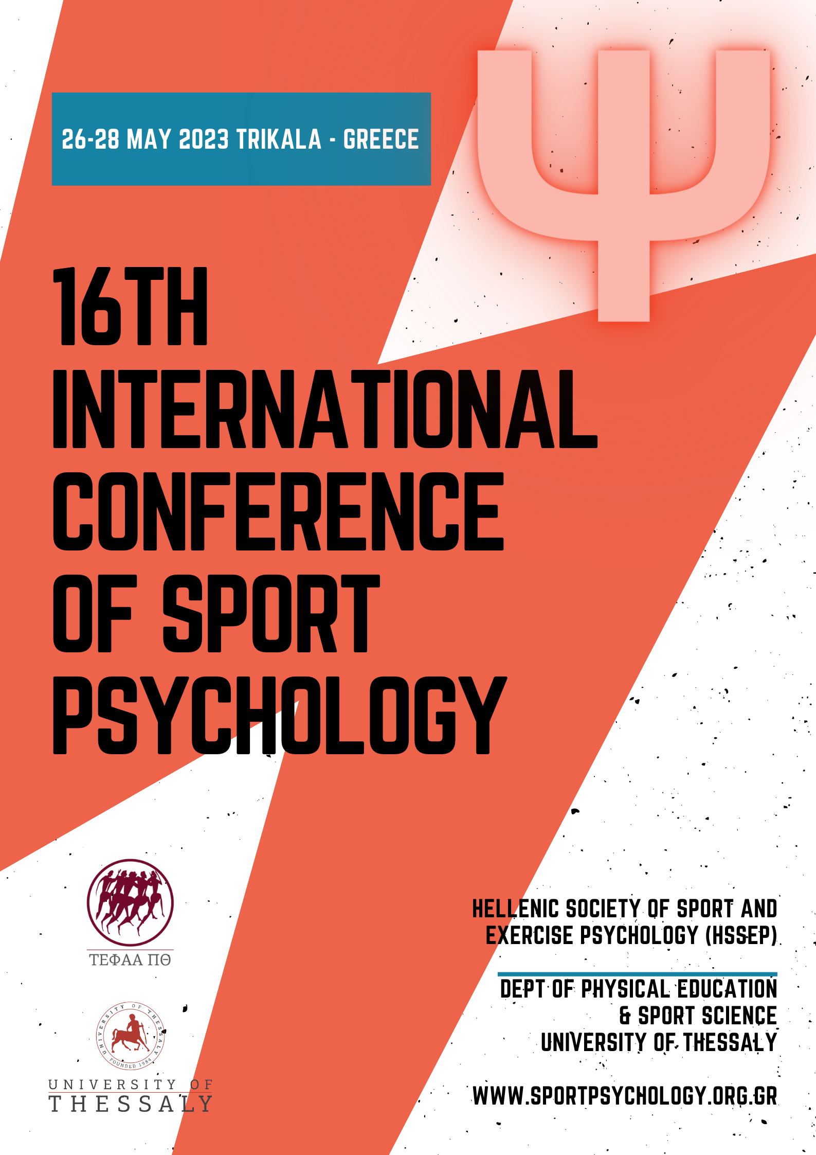 16th International Conference of Sport Psychology