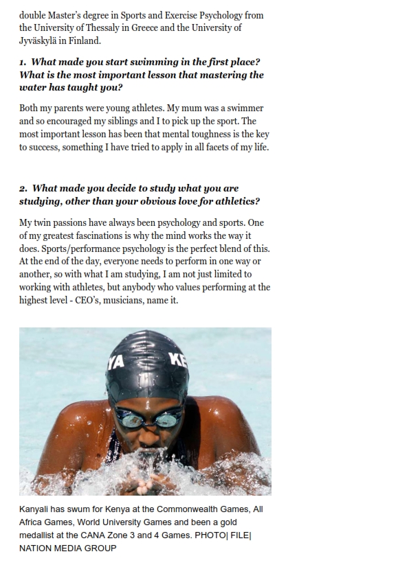 TAKE 5 Ace Swimmer Daily Nation 002